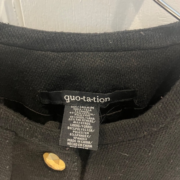 Quotation jacket - Picture 2 of 3